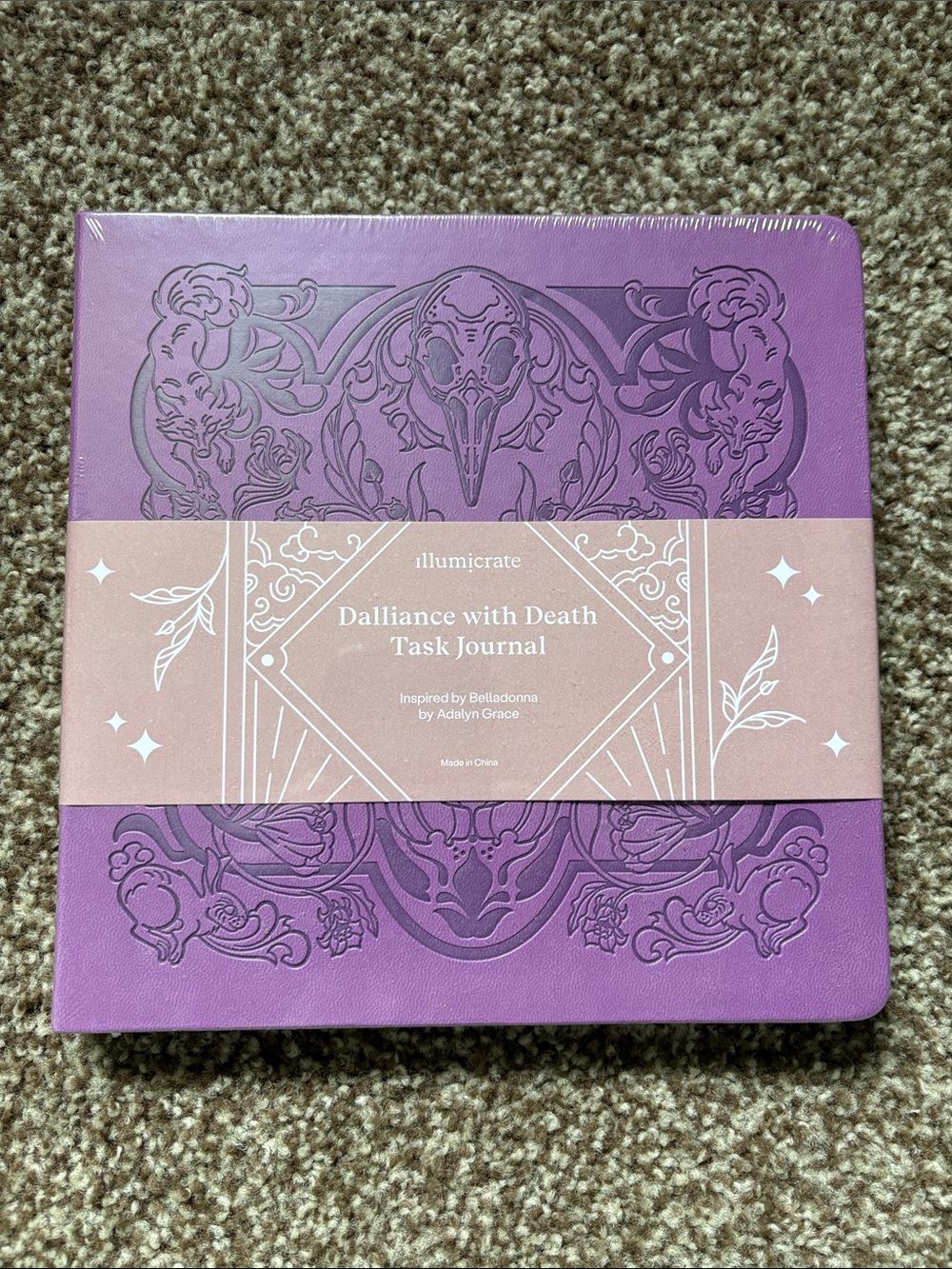 NWT illumicrate dalliance with death task journal